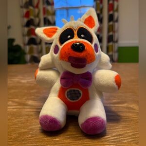 FNAF Five Nights At Freddys Plush 2017 Lolbit Funko Sister Location RARE Toy EUC